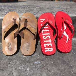 Hollister and Reef. Size 10